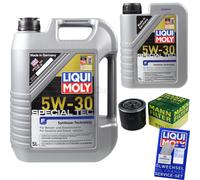 MANN Controllo Set 6L Liqui Moly 5W-30 per Hyundai Tucson 1.6 T-GDi