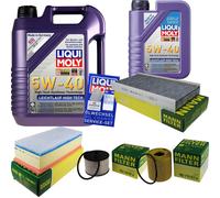 MANN Controllo Set 6L Liqui Moly 5W-40 Per Fiat Scudo Kasten 2.0 D Multijet