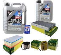 MANN Controllo Set 6L Liqui Moly Top Tec 5W-30 per Peugeot Expert