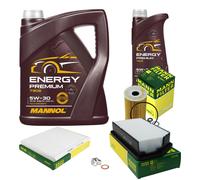 MANN Controllo Set 6L MANNOL 5W-30 Per Hyundai I30 1.6 CRDi 1.4