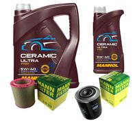 Mann Controllo Set 6L mannol Ceramic 5W-40 per Fiat
