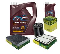 Mann Controllo Set 6L mannol Ceramica 5W-30 per Subaru Legacy V Station Wagon