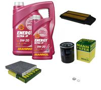 MANN Controllo Set 6L MANNOL Energy Ultra JP 5W-20 per Honda Accord VII 2.0