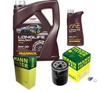 MANN Controllo Set 6L MANNOL LONGLIFE 504/507 5W-30 Per Suzuki SX4 S-Cross