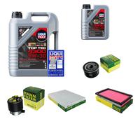 Mann - Controllo Set 6L Motore Liqui Moly Top Tec 4300 5W-30 per Nissan