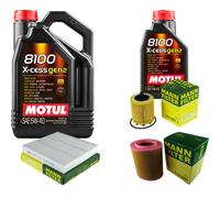 Mann Controllo Set 6L Motul 8100 x-Cess 5W-40 per Alfa Romeo Ragno 2.2 JTS