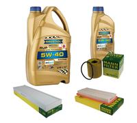 MANN Controllo Set 6L RAVENOL Racing Ultra 5W-40 Per MINI Mini Cooper S John
