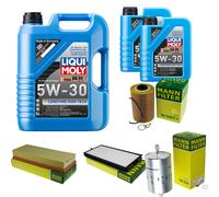 Mann Controllo Set 7 L Liqui Moly da Molto Tempo High-Tech 5W-30 per BMW Alpina