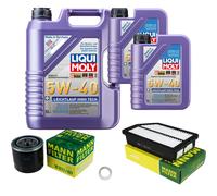 Mann Controllo Set 7 L Liqui Moly Scorrevolezza High-Tech 5W-40 per Kia Soul II