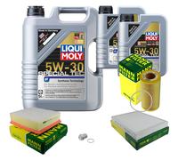 MANN Controllo Set 7 L LIQUI MOLY Special Tec F 5W-30 Per Volvo V70 III BW