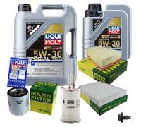 MANN Controllo Set 7 L LIQUI MOLY Special Tec F 5W-30 Per Volvo V70 III BW