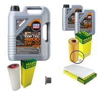 Mann Controllo Set 7 L LIQUI MOLY Top Tec 4200 5W-30 Per BMW 5er Touring E61