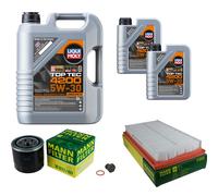 Mann Controllo Set 7 L Liqui Moly Top Tec 4200 5W-30 per Mazda 6 Stazione