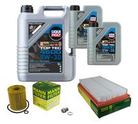 Mann Controllo Set 7 L Liqui Moly Top Tec 4600 5W-30 per Mazda 6 Stazione Di