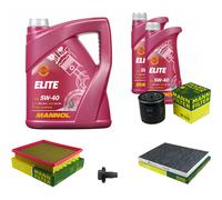 MANN Controllo Set 7 L MANNOL Elite 5W-40 Per Chrysler Voyager IV RG 2.4