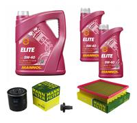 MANN Controllo Set 7 L MANNOL Elite 5W-40 Per Chrysler Voyager IV RG 2.4