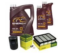 MANN Controllo Set 7 L MANNOL Energy 5W-30 Per Ford Ranger 2.5 TD 4x4