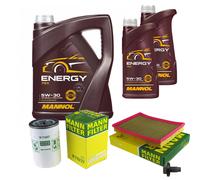 MANN Controllo Set 7 L MANNOL Energy 5W-30 Per Jeep Cherokee 3.7 4x4 KJ