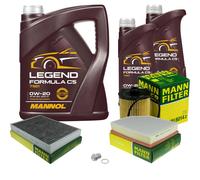 MANN Controllo Set 7 L MANNOL Legend Formula C5 0W-20 Per Volvo XC60 II 2.0