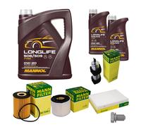 Mann Controllo Set 7 L mannol Longlife 508/509 0W-20 per Audi Q5 Fyb Fyg