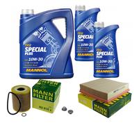 Mann Controllo Set 7 L mannol Special Plus 10W-30 per Opel Omega B Caravan
