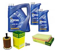 Mann Controllo Set 7 L mannol Special Plus 10W-30 per VW Audi Golf IV 3.2