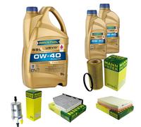 MANN Controllo Set 7 L RAVENOL SSL 0W-40 per Audi TT 2.0 TTS quattro