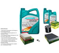 Mann Controllo Set 7L Addinol 0540 Super Light 5W-40 per Legno per Renault Grand