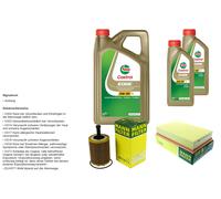 Mann Controllo Set 7L castrol edge 5W-30 C3 per VW Transporter V Cassa