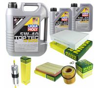 MANN Controllo Set 7L Liqui Moly Top Tec 4100 5W-40 per BMW 4 Cabriolet F33
