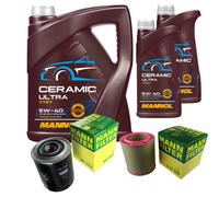 Mann Controllo Set 7L mannol Ceramic 5W-40 per Fiat