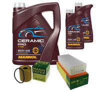 MANN Controllo Set 7L MANNOL Ceramic Pro 10W-40 Per Citroën C5 II Break RE_