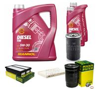 Mann Controllo Set 7L mannol Diesel Tdi 5W-30 per di Supporto Hyundai Tucson 2.0