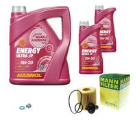 MANN Controllo Set 7L MANNOL Energy 5W-20 per Lexus IS III 300h NX 200t