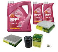 MANN Controllo Set 7L MANNOL Energy 5W-20 per Mitsubishi Outlander III
