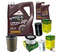 MANN Controllo Set 7L MANNOL LONGLIFE 504/507 5W-30 Per VW Transporter IV