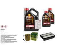 MANN Controllo set 7L MOTUL 8100 X-CLEAN EFE 5W-30 per Mitsubishi Outlander