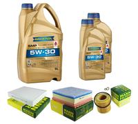 MANN Controllo Set 7L RAVENOL SMP 5W-30 per BMW Serie 3 Touring F31 320i xDrive