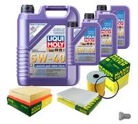 Mann Controllo Set 8 L Liqui Moly Bassa Visciosità High-Tech 5W-40 per VW Gold