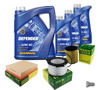 Mann Controllo Set 8 L mannol Defender 10W-40 per VW Transporter IV Autobus