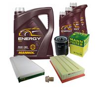 MANN Controllo Set 8 L MANNOL Energy 5W-30 Per Land Rover Range 4.4 4x4