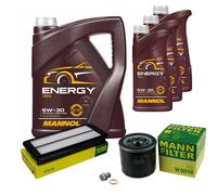 MANN Controllo Set 8 L MANNOL Energy 5W-30 Per Mazda MX-5 IV 2.0 1.5 ND