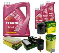 MANN Controllo Set 8 L MANNOL Extreme 5W-40 Per Peugeot 806 2.0 Expert