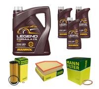 Mann Controllo Set 8 L mannol Legend Formula C5 0W-20 per BMW X3 xDriveM40i