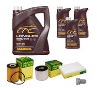 Mann Controllo Set 8 L mannol Longlife 508/509 0W-20 per Audi Q5 Fyb Fyg