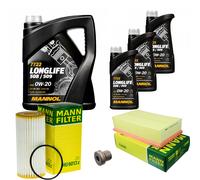 MANN Controllo Set 8 L MANNOL LONGLIFE 508/509 0W-20 Per Seat Audi Ateca KH7