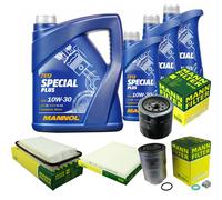 MANN Controllo Set 8 L MANNOL Special Plus 10W-30 Per Toyota Corolla 2.0