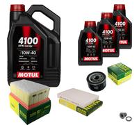 MANN Controllo Set 8 L MOTUL 4100 SYN-ERGY SPEC 10W40 Per Renault Megane I