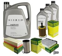 MANN Controllo Set 8 L Olio Motore VW 0W-30 LONGLIFE III FE Per Seat Altea 2.0