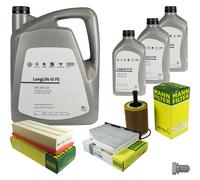 MANN Controllo Set 8 L Olio Motore VW 0W-30 LONGLIFE III FE Per Seat Altea 2.0